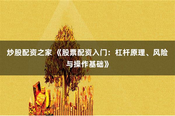 炒股配资之家 《股票配资入门:杠杆原理、风险与操作基础》
